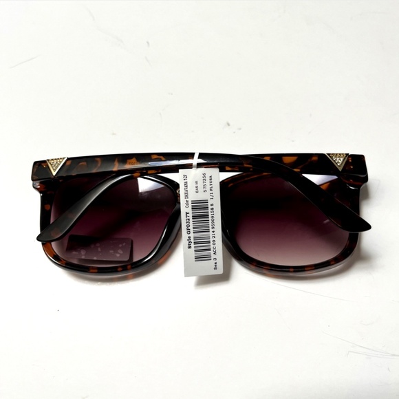 GUESS Cat Eye Sunglasses GF0327 Rhinestones Acetate Tortoise Shell Brown main image 7